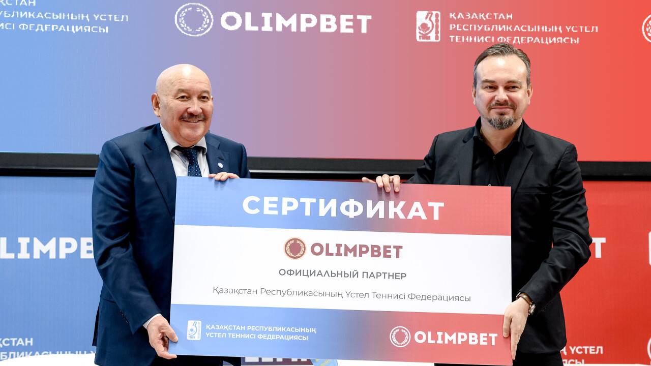 Найти новых чемпионов. Olimpbet поставил на развитие настольного тенниса в Казахстане