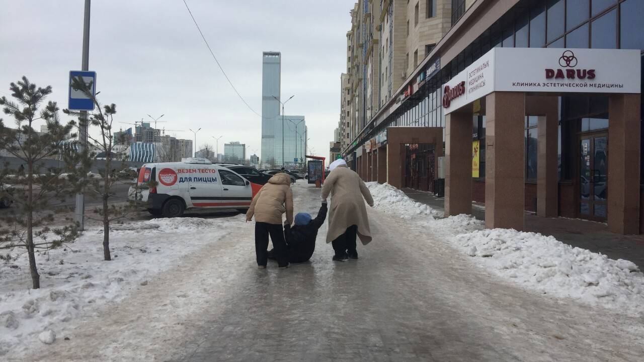 Почему Астана превратилась в каток. Мнения горожан