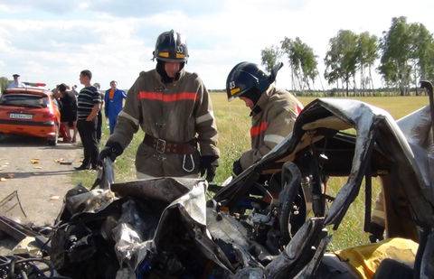 Видео страшной аварии, в которой погиб пожилой казахстанец, попало в сеть