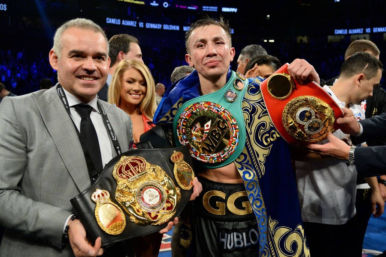 Четыре чемпионских пояса остались у GGG