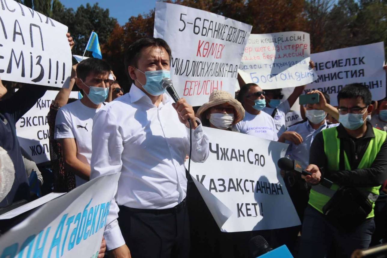 Жанболат Мамай билікке талабын жеткізді