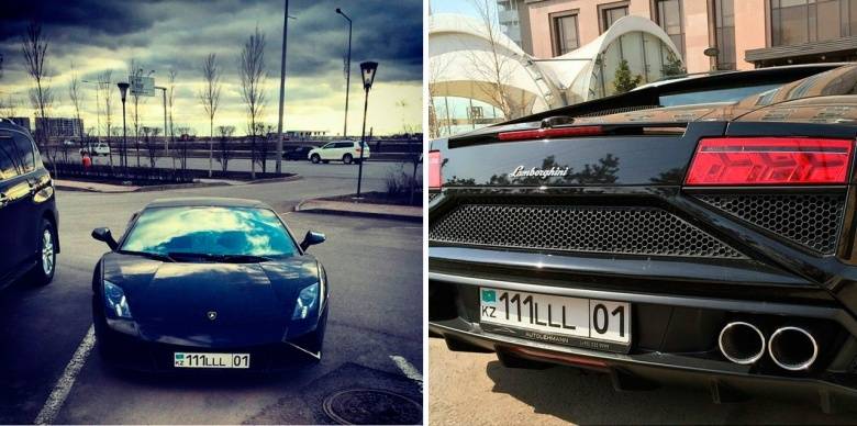 Lamborghini Кайрата Жамалиева