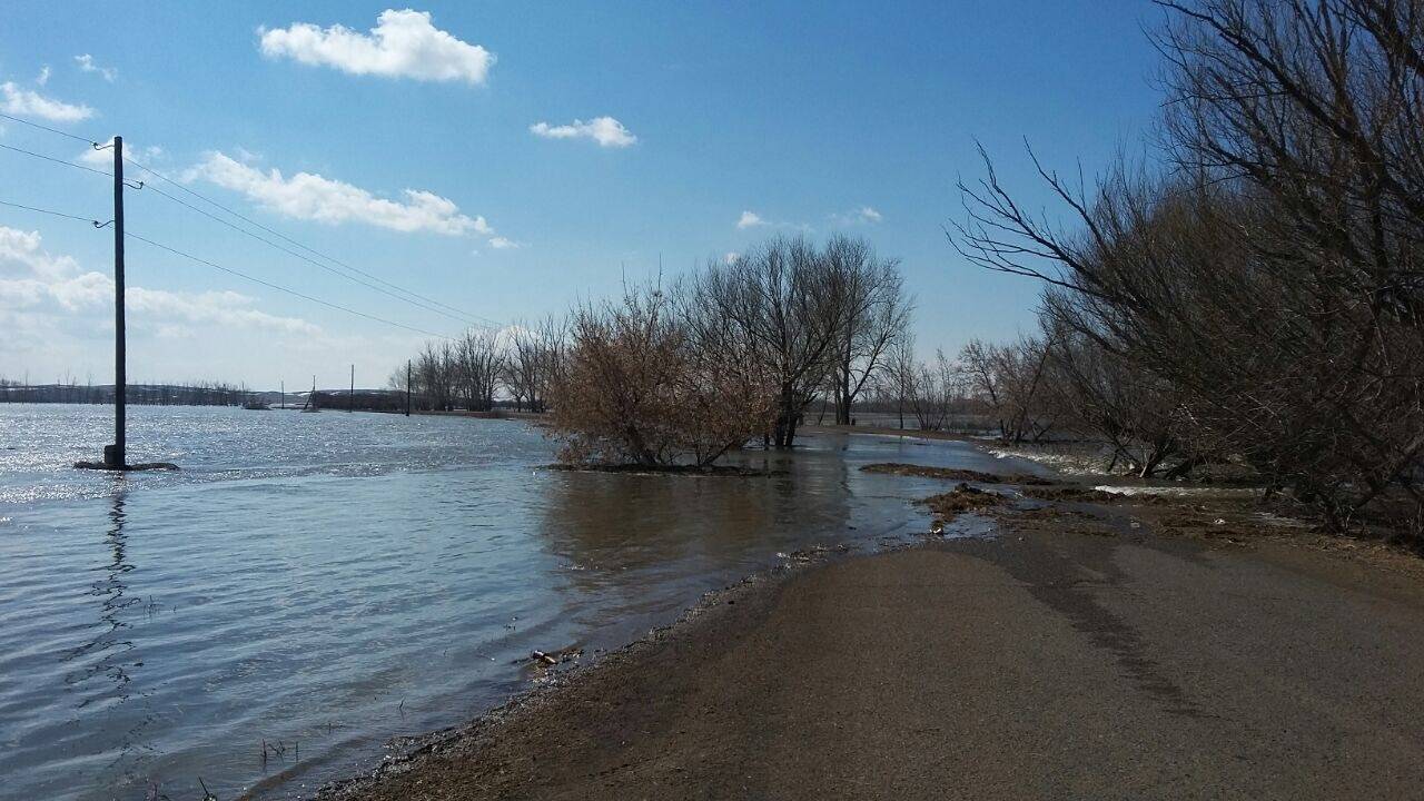 Вода затопила сёла