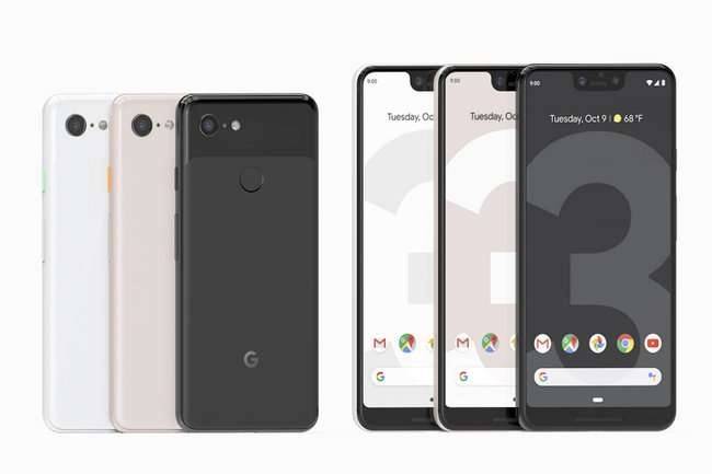 Смартфоны Google Pixel 3 и Google Pixel 3 XL