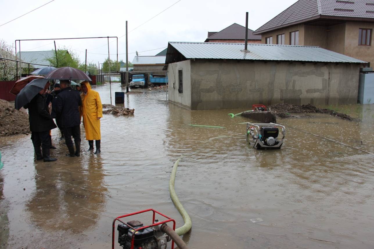 На откачку воды привлекли все городские силы 