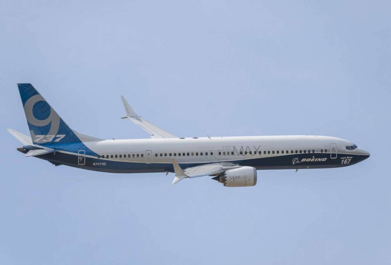 Boeing 737 MAX на авиасалоне Le Bourget - 2017 