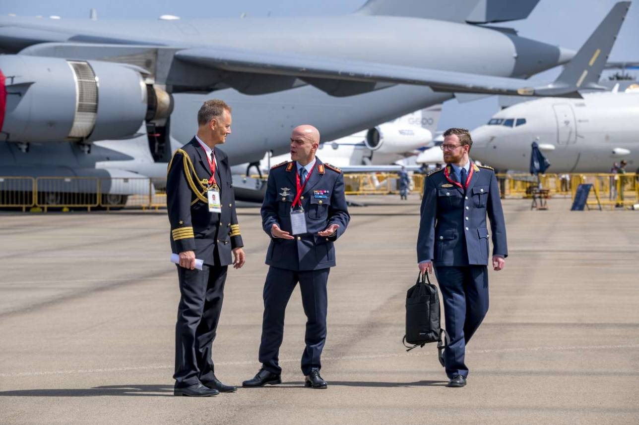 Австралийские военные на Singapore Airshow -2018