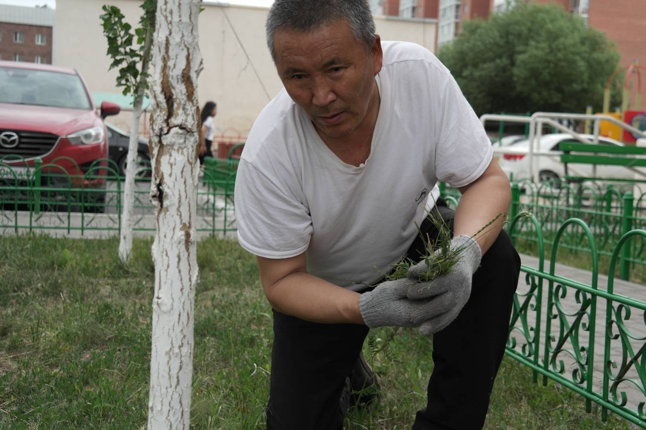 Нұрсапа аула сыпырушы, жұмысы үшін пәтерде тегін тұрады