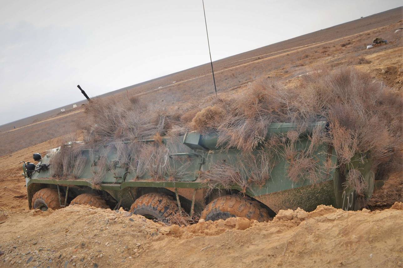 Боевые стрельбы взводов регионального командования "Запад"