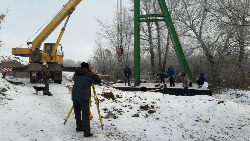 К началу весны пешеходный мост должен быть готов