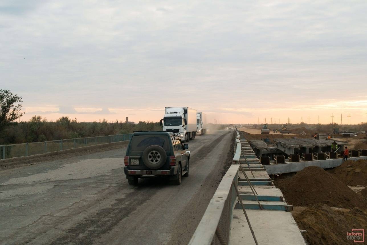 Реконструкция моста через канал имени Каныша Сатпаева