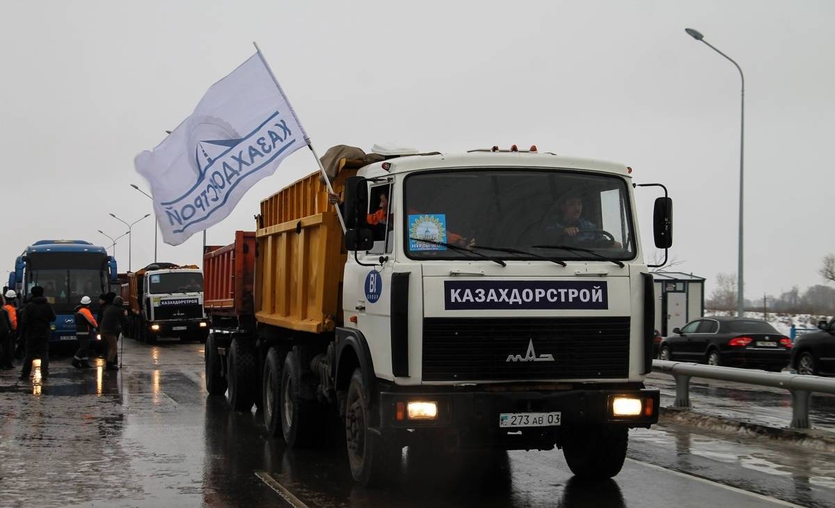 Большегрузы потянутся по автобану Астана-Павлодар-Усть-Каменогорск