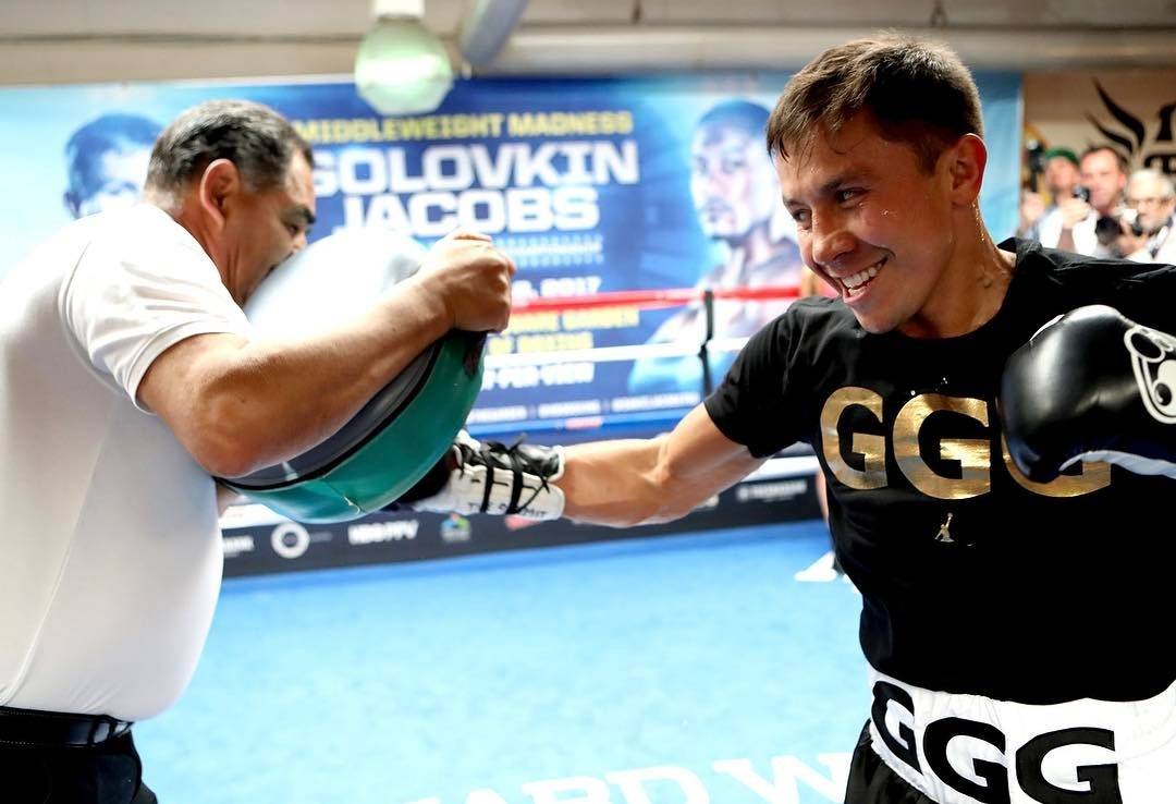 Усиленная подготовка GGG перед боем