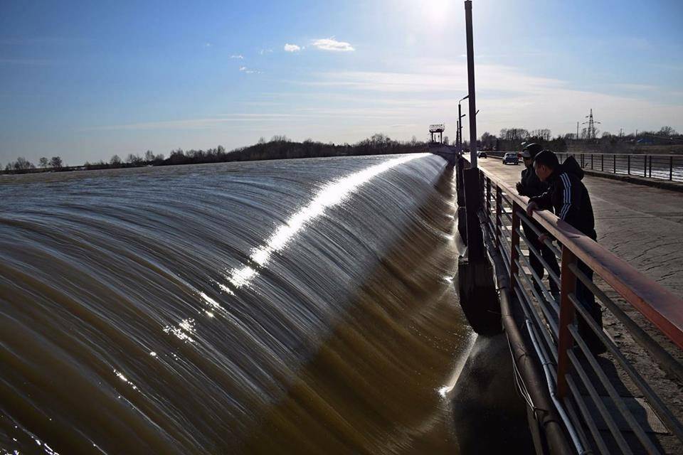 Плотина Сергеевского водохранилища