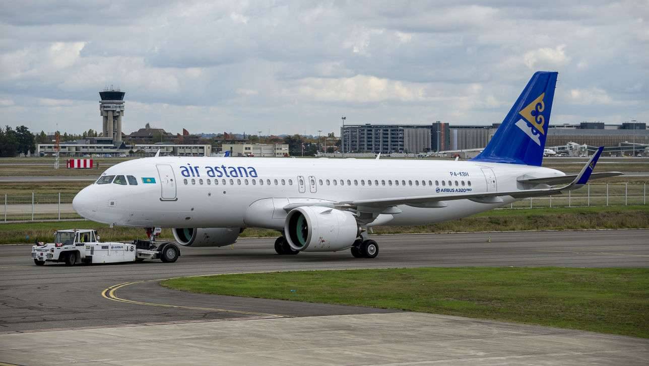 Самолёт A320neo, купленный Air Astana