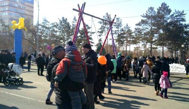 Праздничные гуляния в Павлодаре на Наурыз