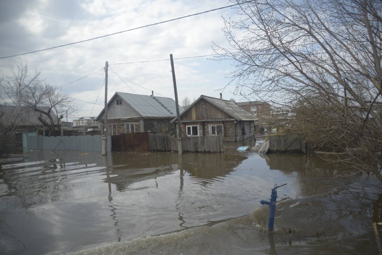 В СКО подтоплен 221 дом