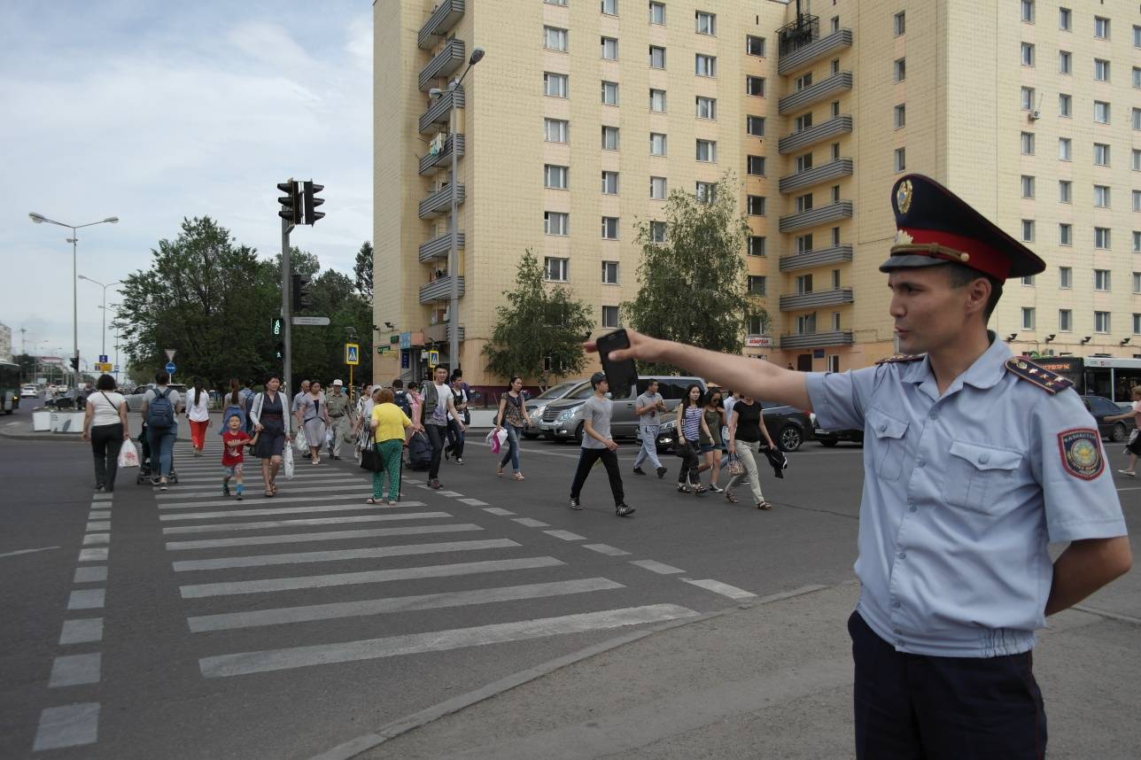 ІІД ЖПҚ инспекторы полиция капитаны Қуаныш Еркінов 