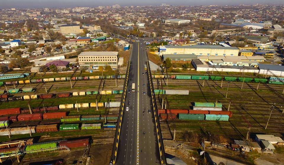 Мост через железную дорогу сдан в эксплуатацию