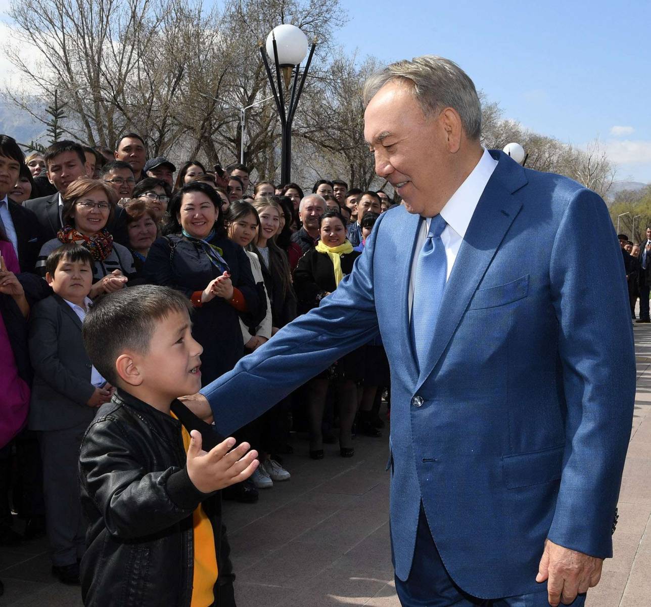 Нурсултан Назарбаев в Шамалгане