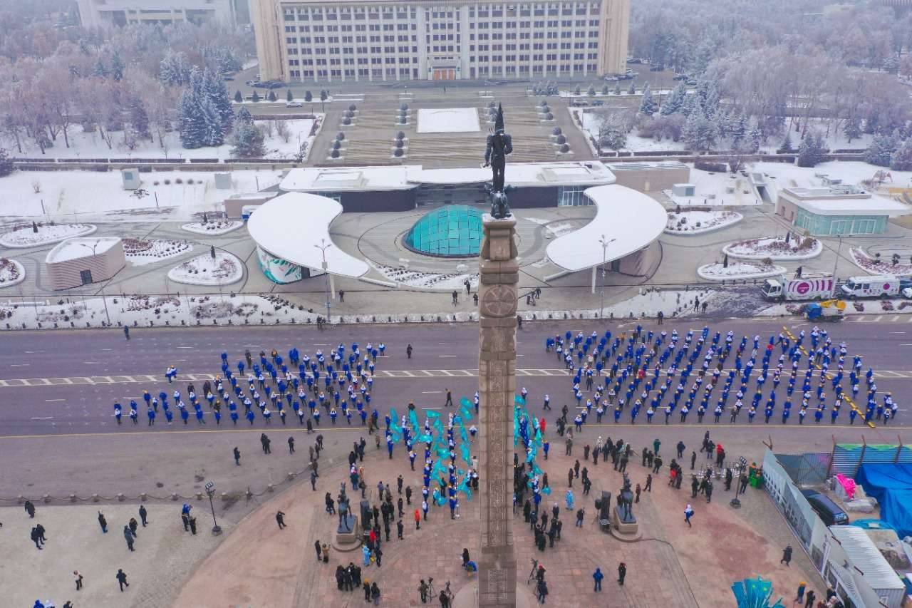 Акция в честь героев Независимости