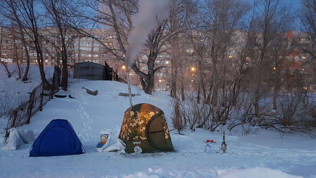 Мобильная баня спасла павлодарца от обморожения