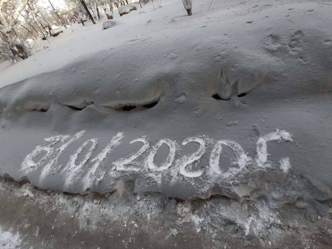 Чёрный снег в Темиртау