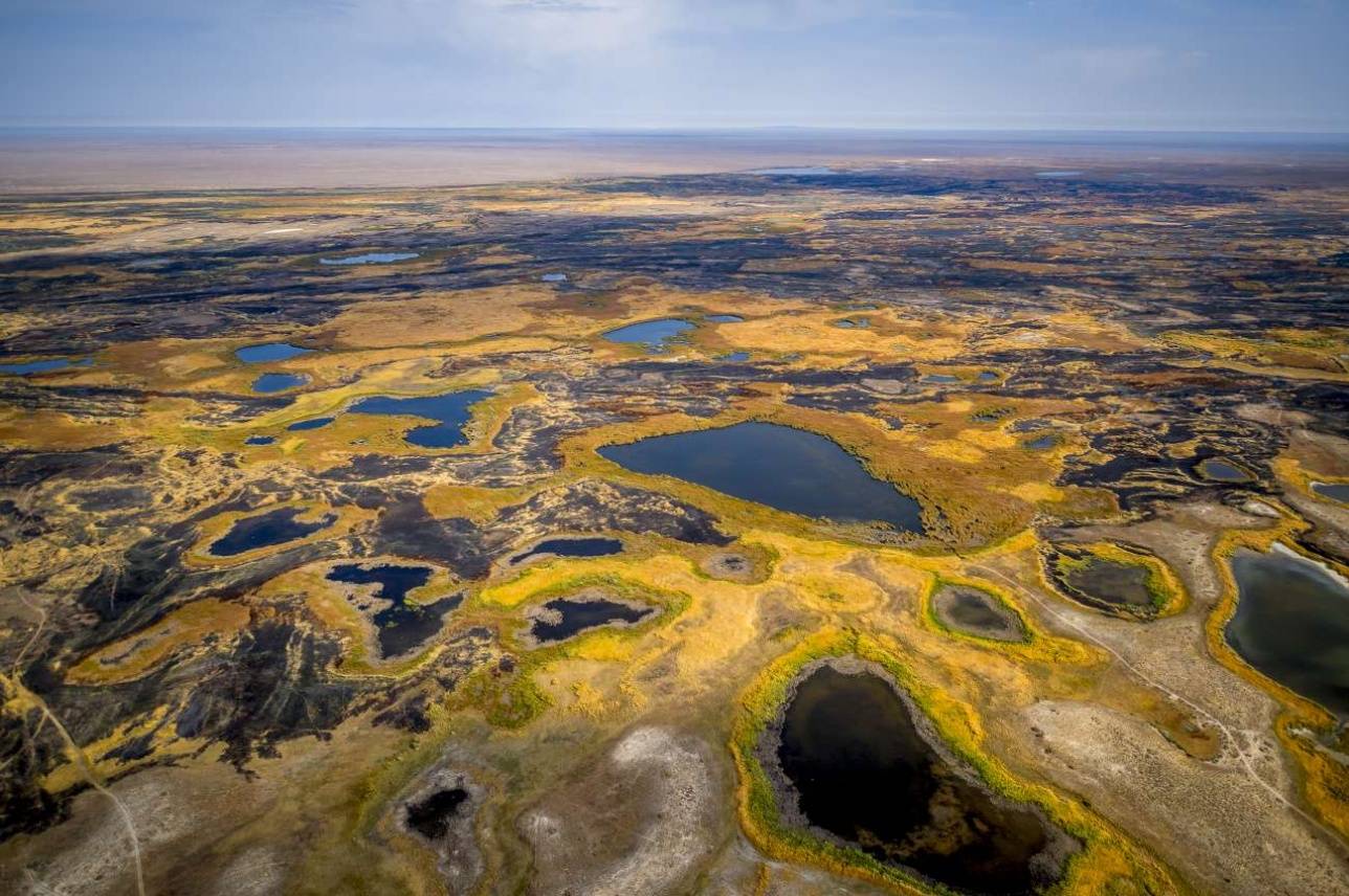 Озёра в Мойынкуме образованы грунтовыми водами