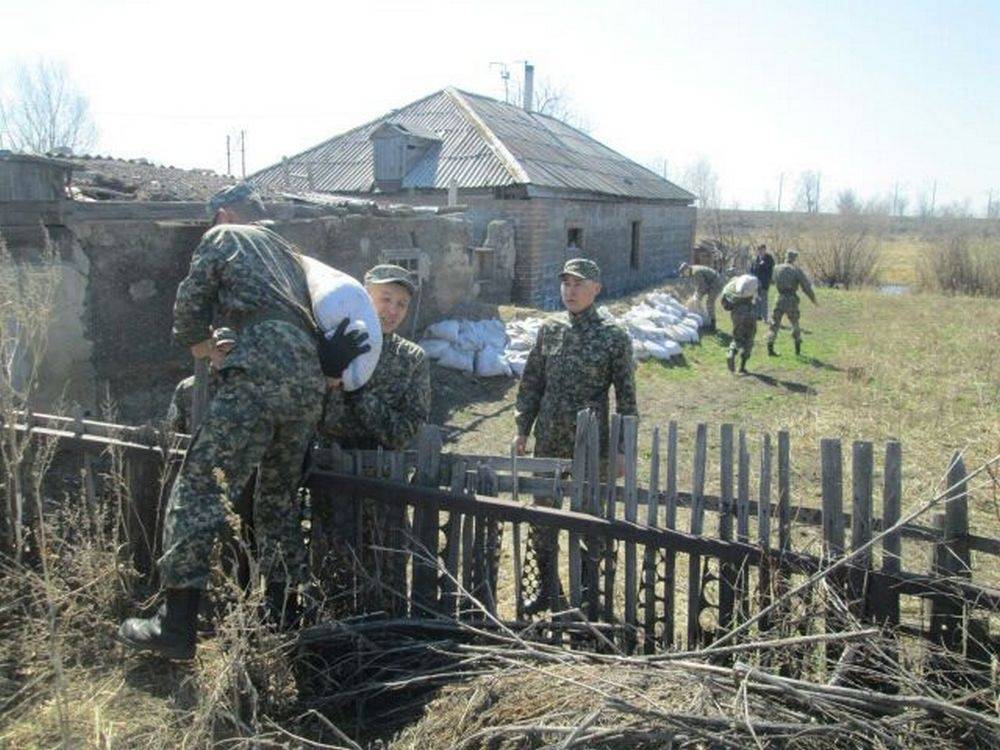 Паводки в Павлодарской области 