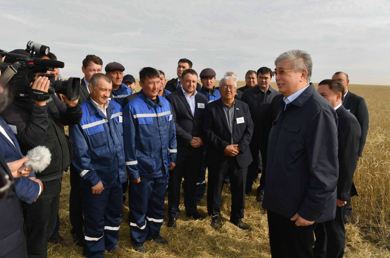 Касым-Жомарт Токаев встретился с аграриями