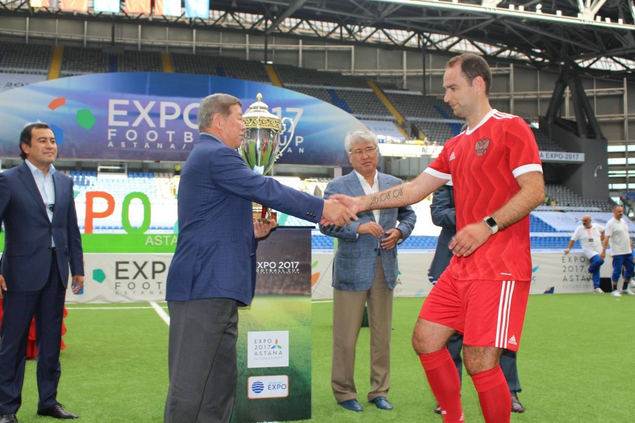 Роман Широков стал лучшим игроком EXPO 2017 Football Cup