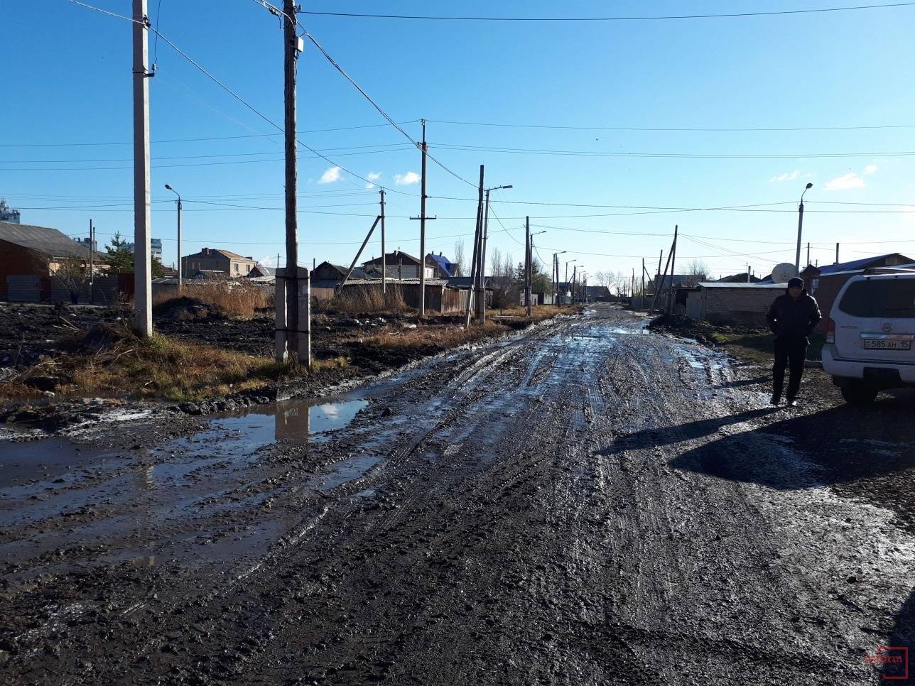 Частный сектор позади нового Дворца спорта