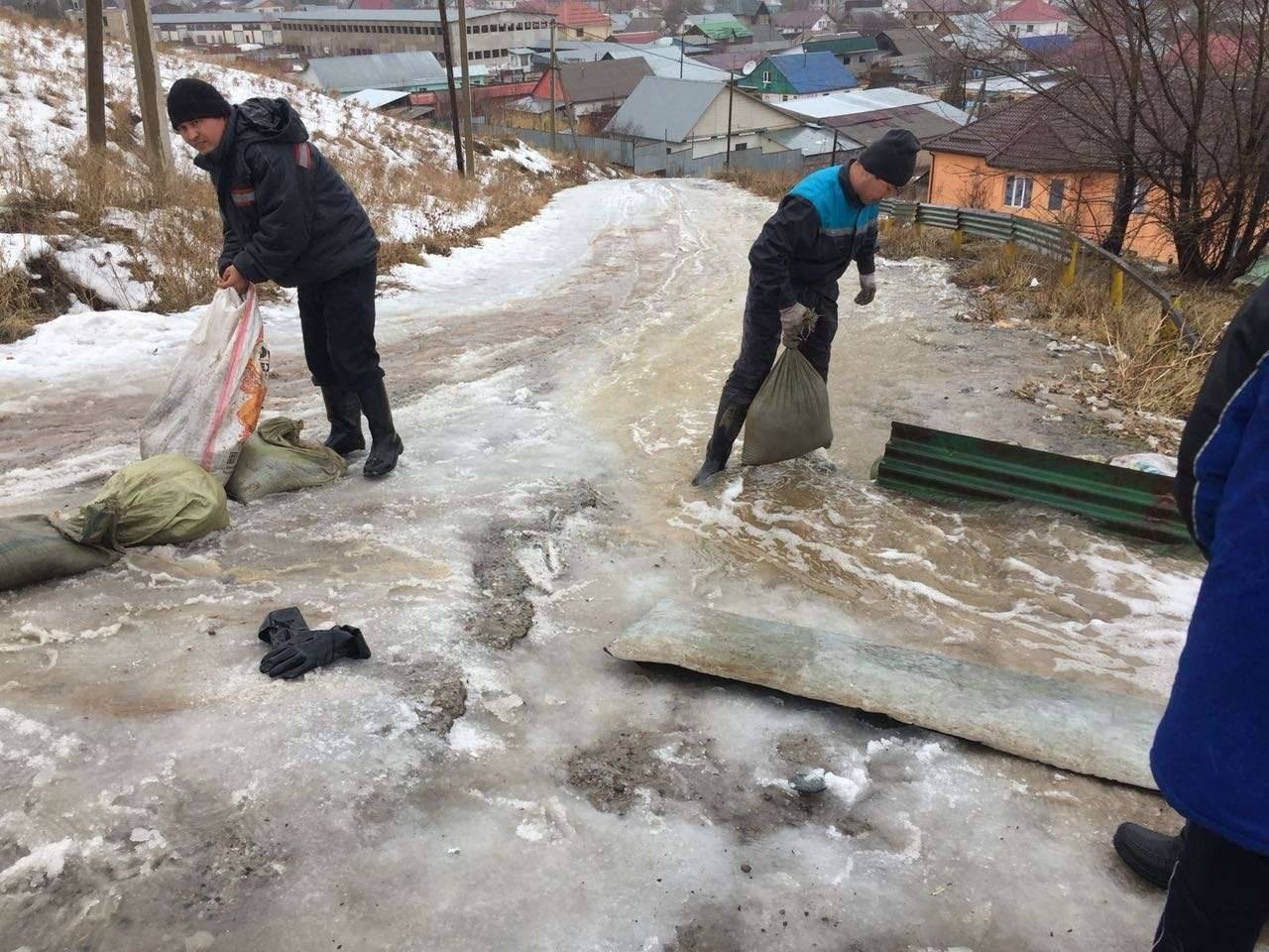 Подтопление в Алматы