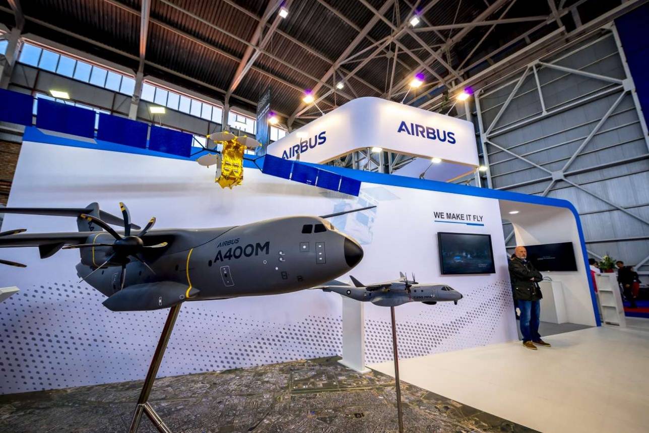 Cтенд авиастроительного концерна Airbus