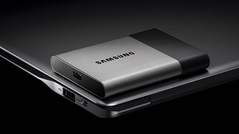 Внешний SSD от Samsung с объёмом в 2 терабайта