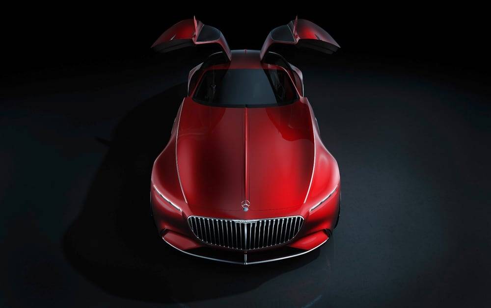 "Крылья чайки" Vision Mercedes-Maybach 6