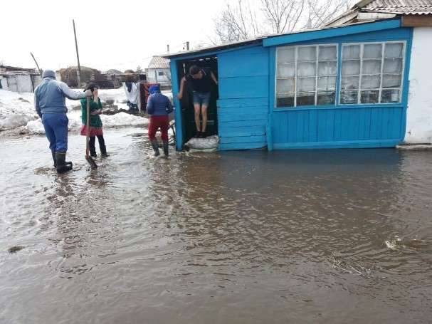 Паводок в Карагандинской области