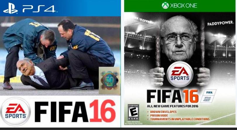 Возможные обложки игры FIFA16