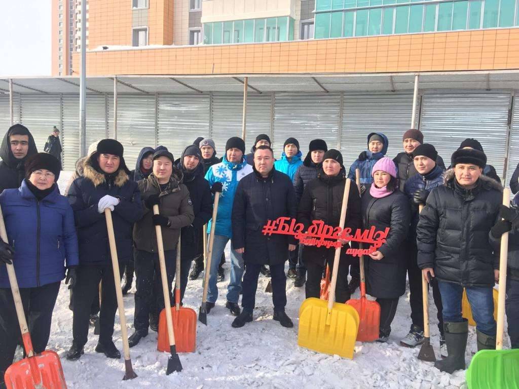 Челлендж "Бiз бiргемiз" запустили жители Нур-Султана